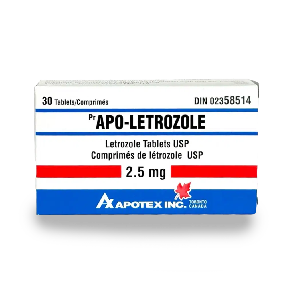 Letrozole 2.5mg x 30 – APO (anti estrogen)