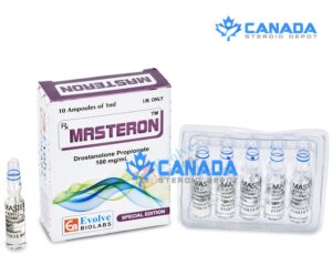 MASTERON (Drostanolone Propionate 100mg) (10 ampules 100mg/mL) ETHYL OLEATE CARRIER OIL – Matrix or Evolve brand – no retail box – imported