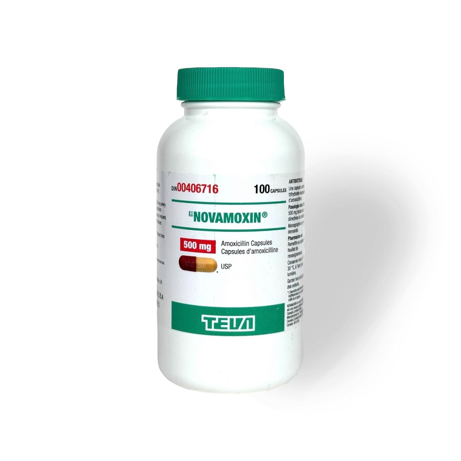 AMOXICILLIN 500MG X 100 -TEVA