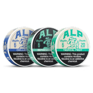 ALP NICOTINE POUCHES 6 MG OR 12 MG [3 FLAVORS] | SINGLE OR 6 PACK