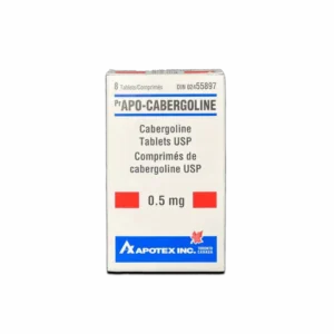Cabergoline 0.5mg x 8 Tablets – Pharmaceutical Grade