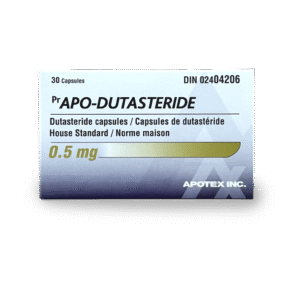 DUTASTERIDE 0.5MG x 30 – APOTEX | CANADA PHARMACEUTICAL GRADE