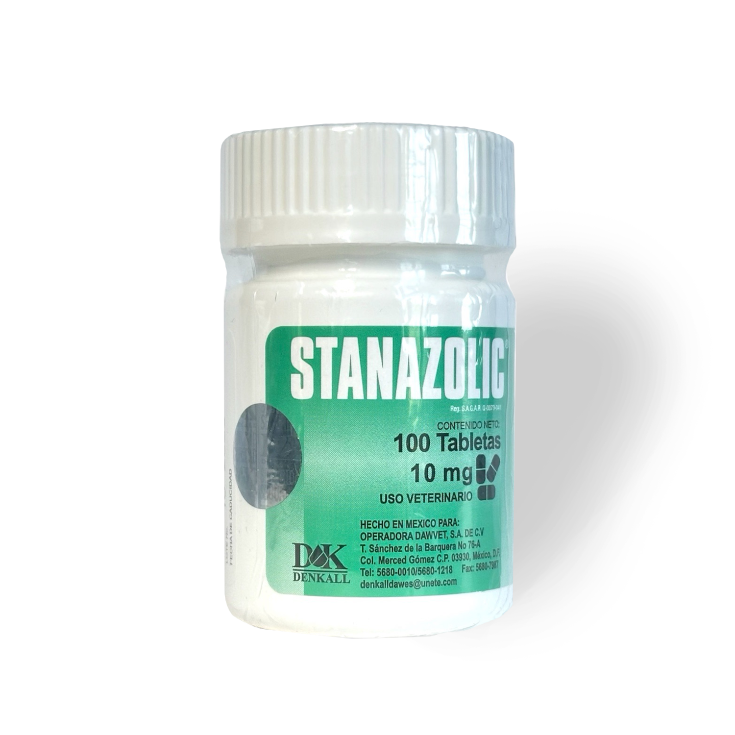 DENKALL STANAZOLIC (WINSTROL) 10MG x 100
