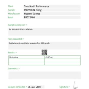 PROVIRON 20MG X 50 – Hudson Science