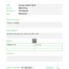 CLOMID 50mg – Qty : 50 – F-40 Biotech Germany (Qualitative and quantitative analysis second image