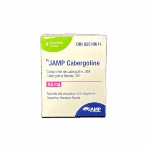 Cabergoline 0.5mg x 8 Tablets – Canadian Pharmaceutical Grade