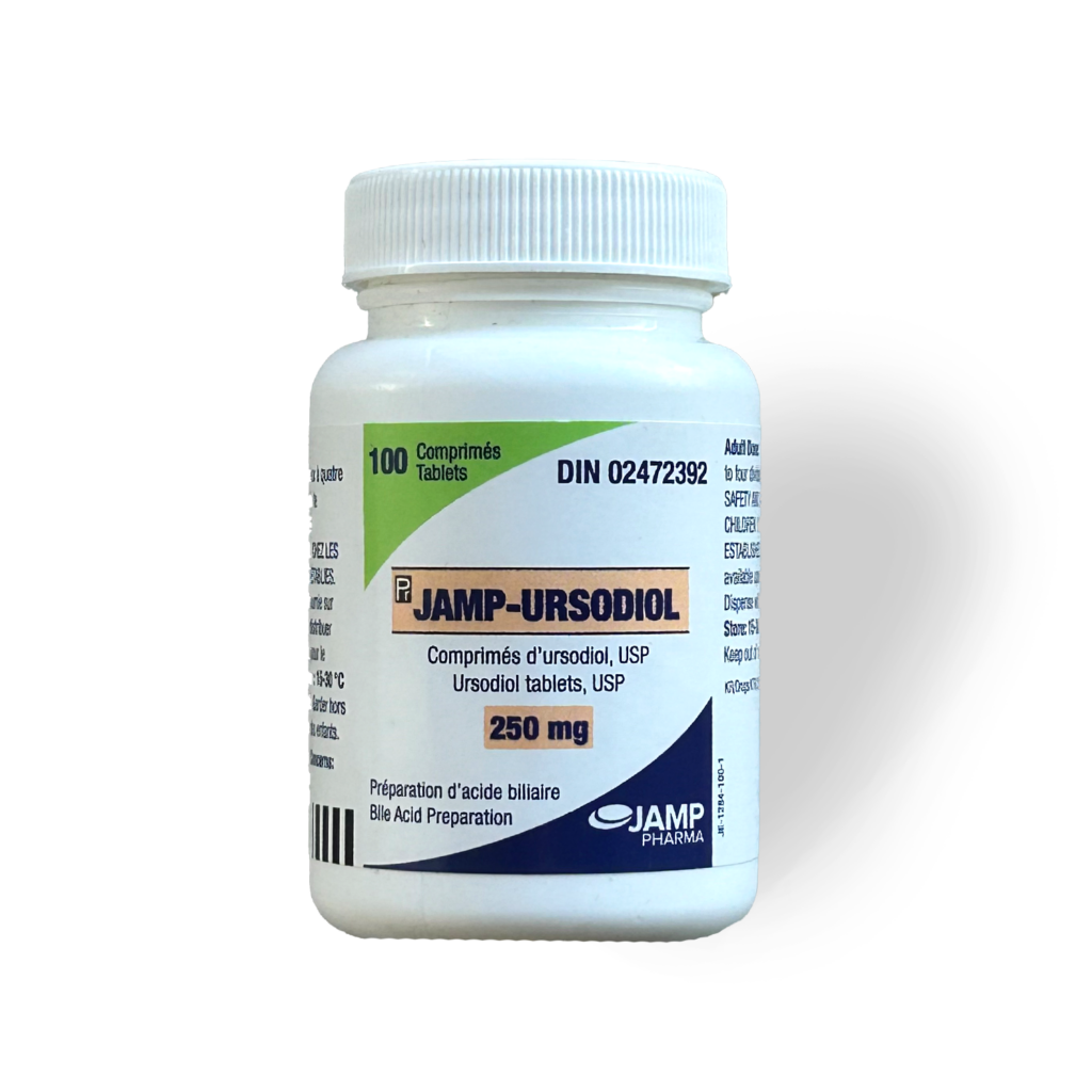 URSODIOL 250MG x 100 – JAMP PHARMA | CANADA PHARMACEUTICAL GRADE