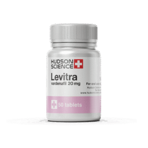 VARDENAFIL / LEVITRA 20MG X 50 – HUDSON SCIENCE