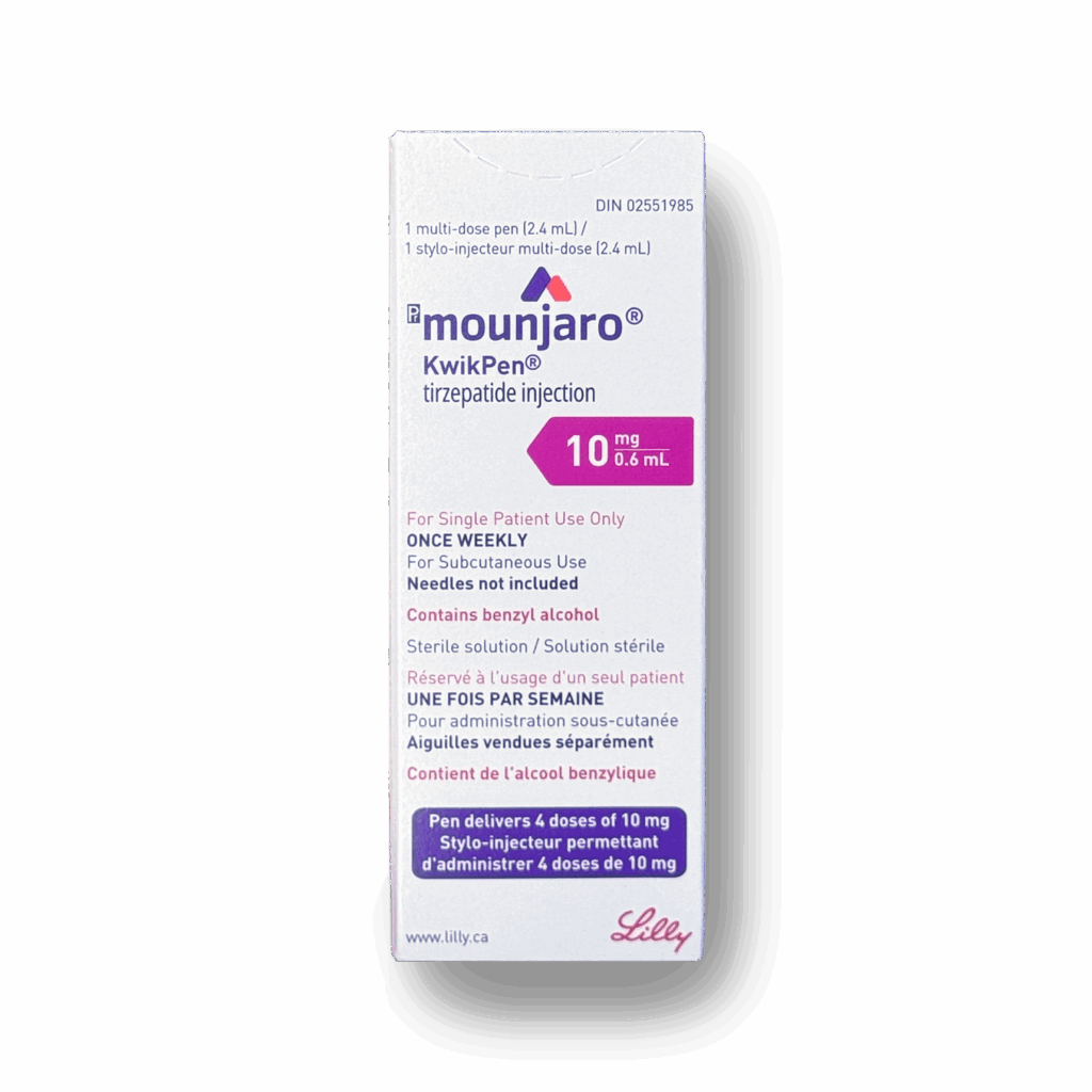 Mounjaro® 40mg [10mg/0.6mL – 2.4mL] multi-dose KwikPen® (tirzepatide Injection Pen) – Lilly (AUTHENTIC)